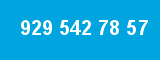 929 542 78 57 929 542 78 57